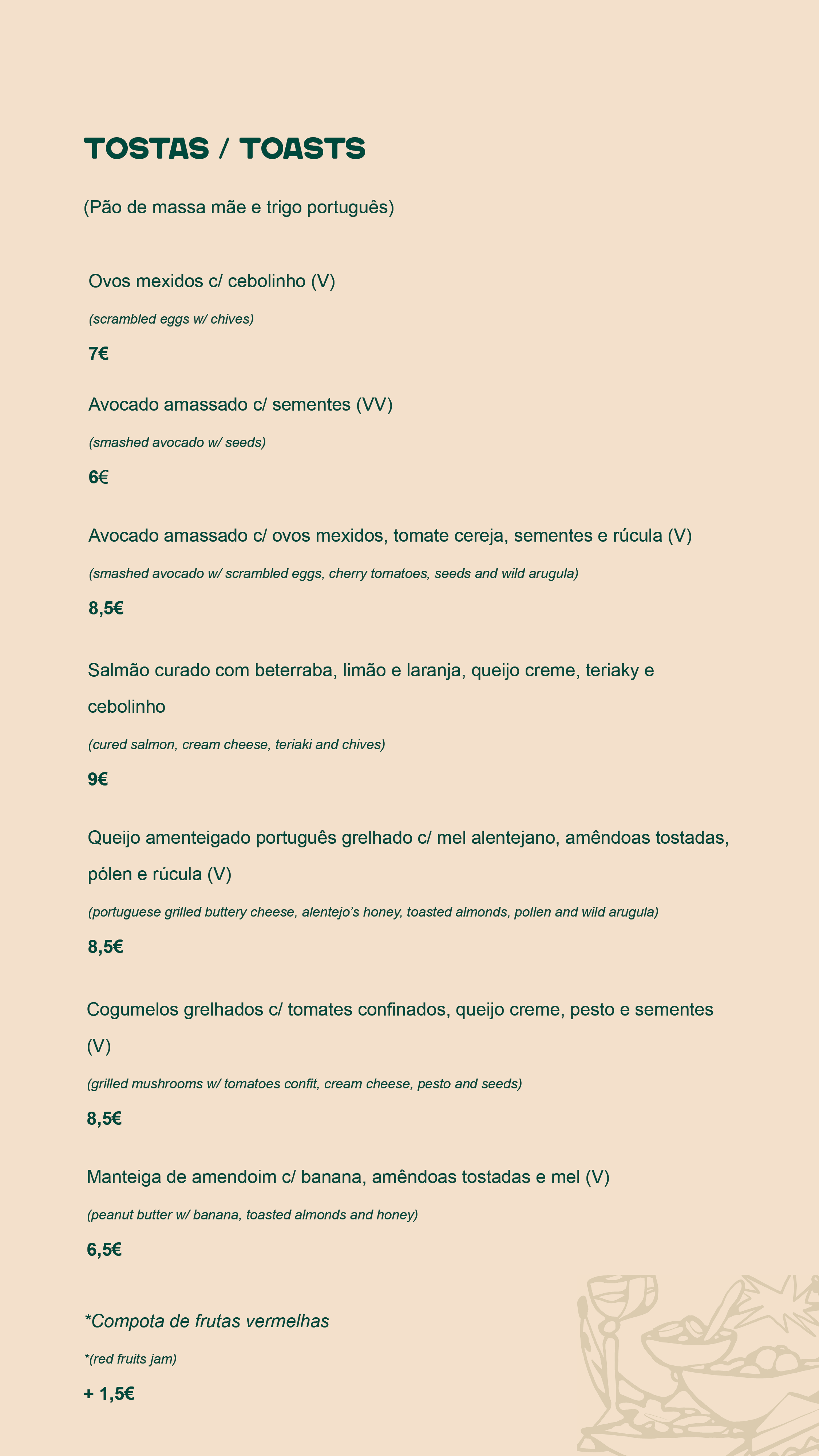 Página 2 do menu de almoco