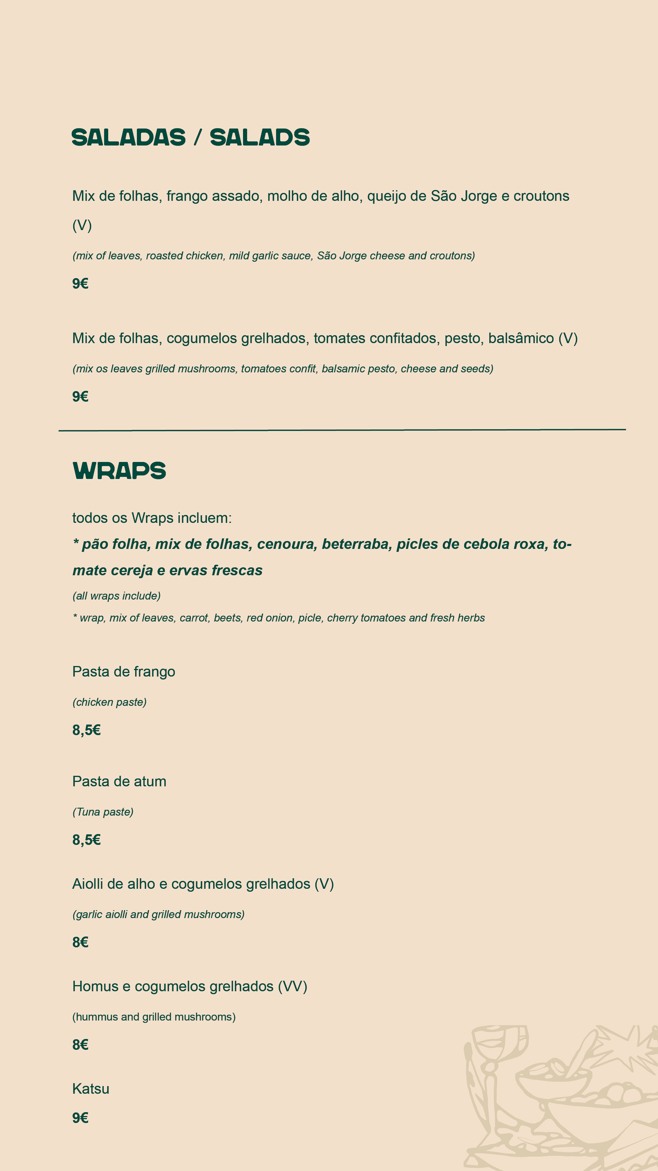 Página 3 do menu de almoco