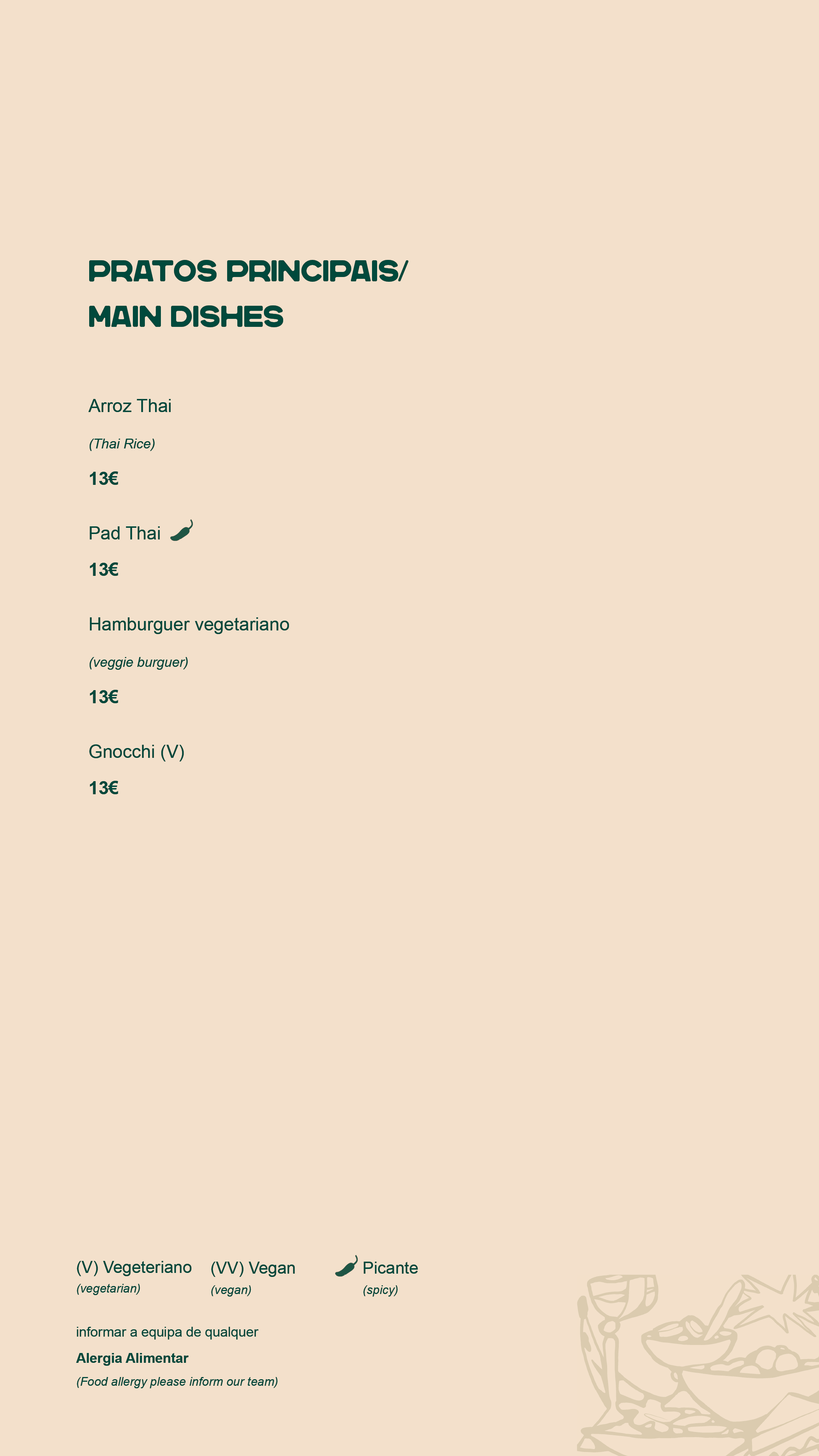 Página 5 do menu de almoco